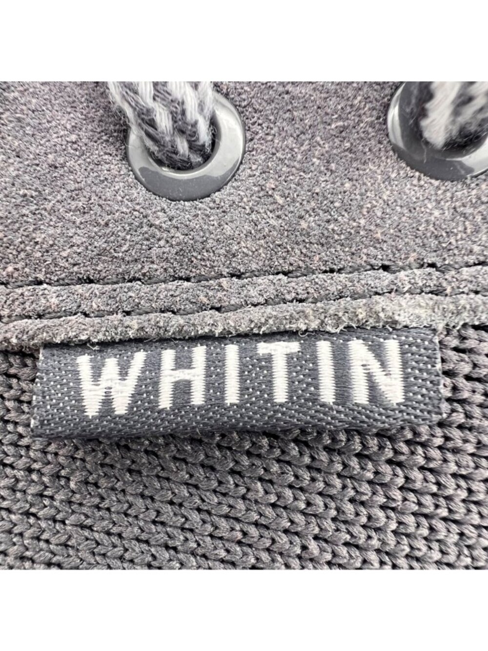 WHITIN Wide Toe Box Zero Drop Gum Sole Sneaker Shoes Mens Size 9 EU43 Gray W81 - Picture 2 of 12